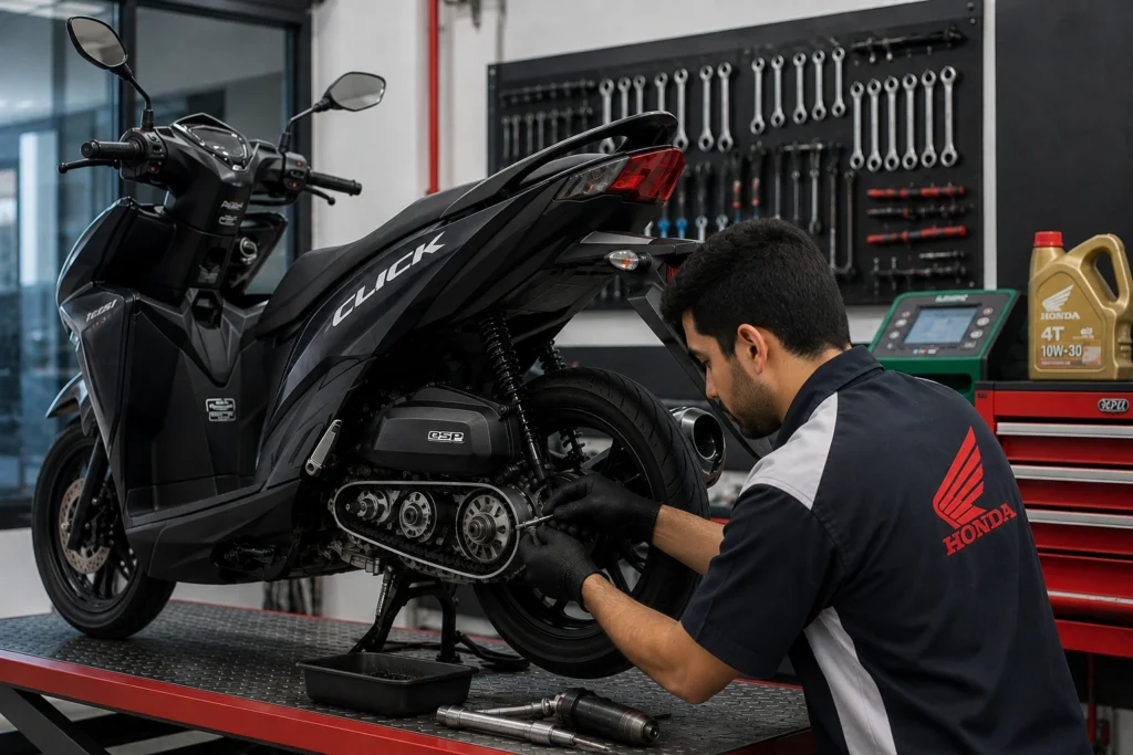 خدمات و نگهداری موتور کلیک